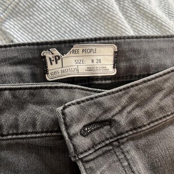 Free People high waist super flare jeans size 28 - Picture 2 of 5